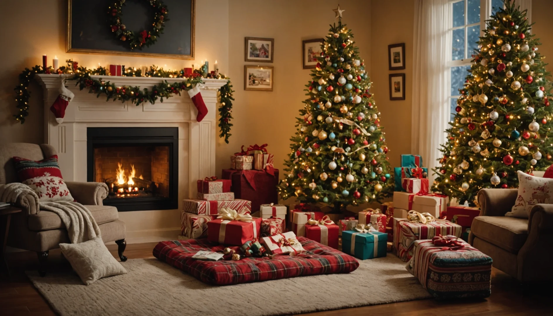 dans la hotte du père noël