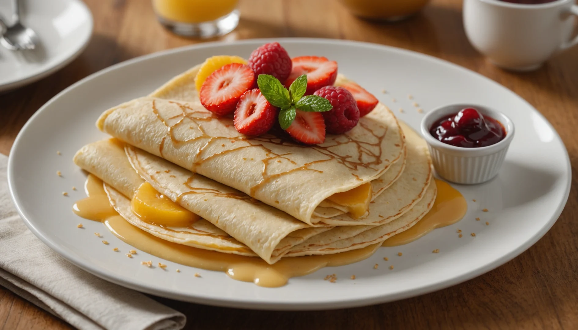 crêpe au lait d'avoine